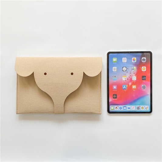 NookPack｜ Premium Felt Tablet & Laptop Sleeve – 360° Shock-Absorbing Protection for iPad, MacBook, Surface & More
