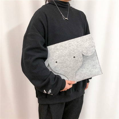 NookPack｜ Premium Felt Tablet & Laptop Sleeve – 360° Shock-Absorbing Protection for iPad, MacBook, Surface & More