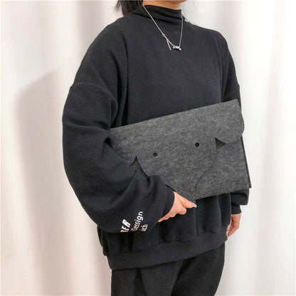 NookPack｜ Premium Felt Tablet & Laptop Sleeve – 360° Shock-Absorbing Protection for iPad, MacBook, Surface & More