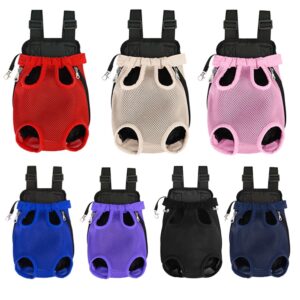 Premium Oxford Cloth Pet Travel Backpack - Spacious Breathable Carrier for Dogs & Cats